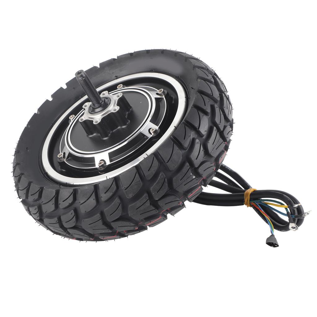 10in Electric Scooter Wheel Motor Hub Motor Accessory Replacement for Electric Motorcycle Electric Bicycle 36‑60V