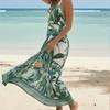 Strandurlaub Blumiger Bikini Badeanzug Aus Polyestergewebe Für Wassersport Damen