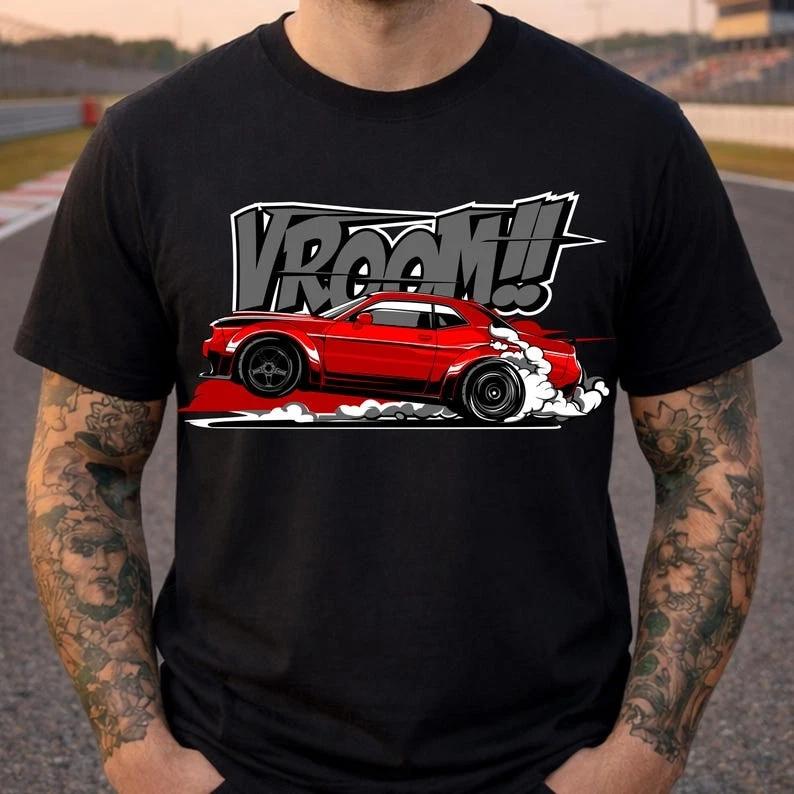 Drift Car Shirt Funny Car Tee Racing Car Shirt JDM Style Car Tee Drift Lover XL