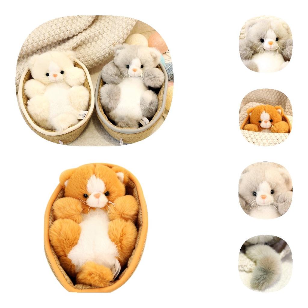 Cute Plush Cat Toy Wholesale Feline Dolls Ideal Birthday Gift