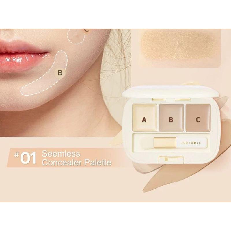 Judydoll - Three-Shades Concealer Palette - 2 Colors
