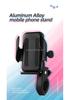 Aluminum Alloy 360 Rotation Bike Mobile Phone Holder Motorbike Phone Mount  Motorcycle Phone Holder