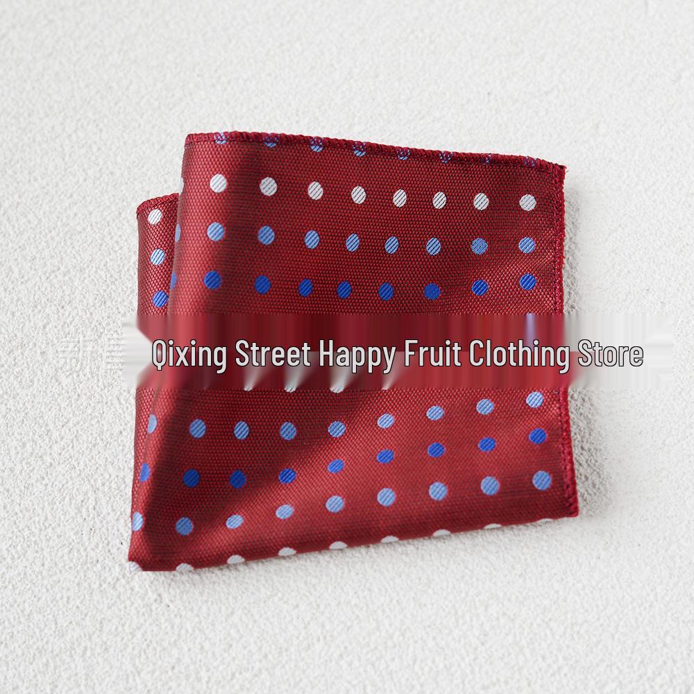 Britischer Retro-Blumen-Einstecktuch: Herren Business-Anzugtaschentuch im koreanischen Stil Formale Kleidung Accessoire