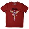 100% Cotton TOPS UNISEX TEES MENS WOMENS Nirvana In Utero RED Tshirt Tee T-Shirt