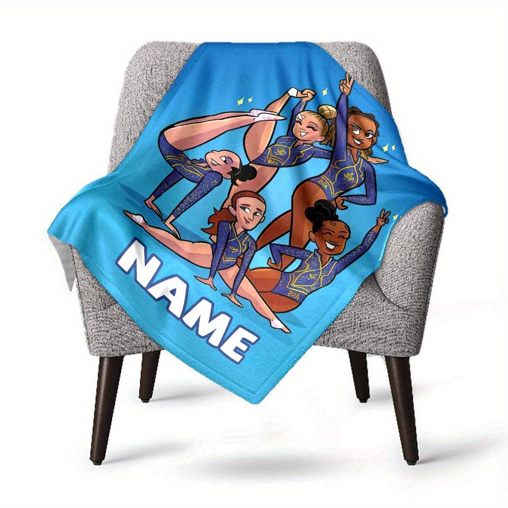 Rhythmic Gymnastics Home Customization Blankets Comfortable Soft Lightweight Multiseasonal Blanket For Picnics Sofas Offices Beds Living Rooms Perfect