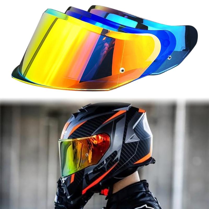 Motorradhelme Visier Gesichtsschutz Schnellwechsel Klare Sicht Geeignet für FF808 Tageslichtgebrauch Hohe Lichtdurchlässigkeit