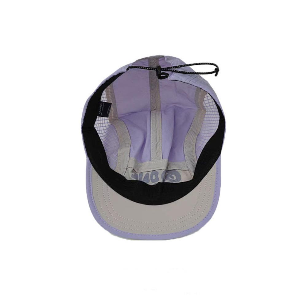 Letter Printing Quick-drying Hat Japanese Style Adjustable Short Brim Baseball Cap Thin Drawstring Design Sun Visor Cap Unisex