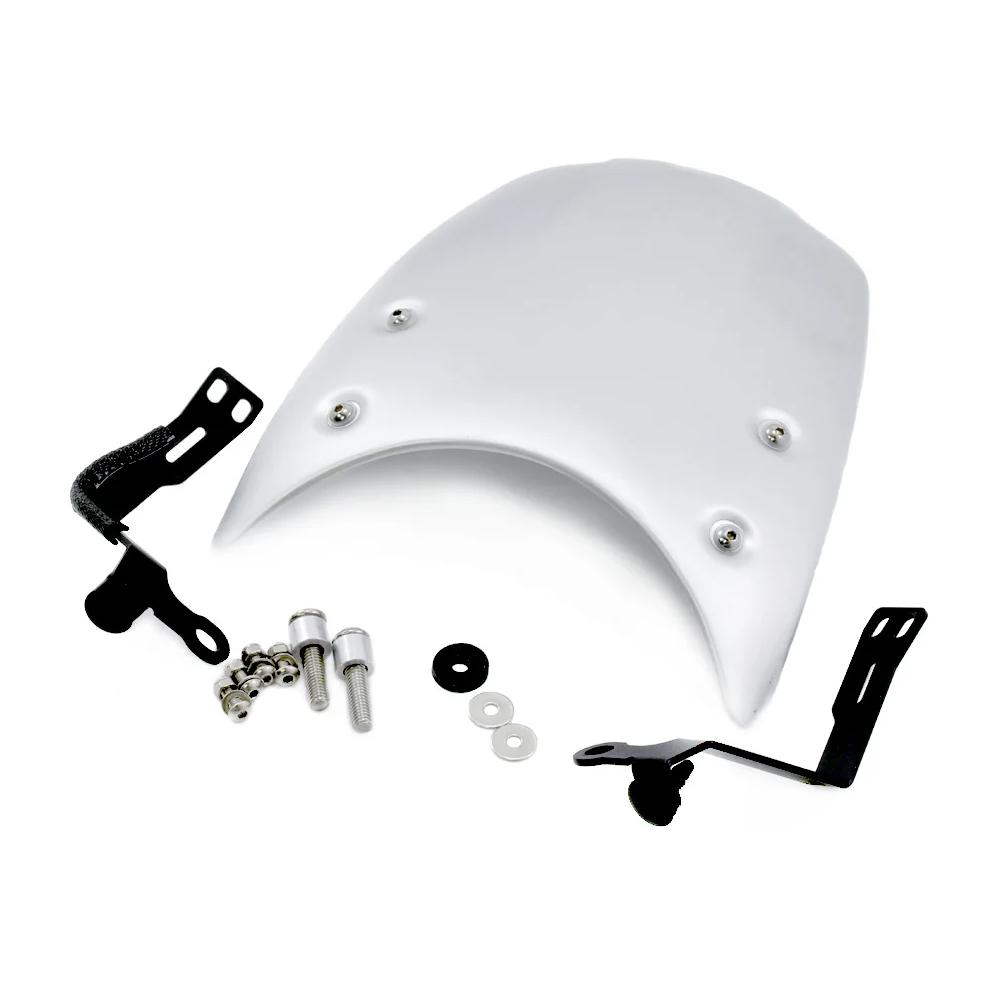 

R Nine T Windshield For BMW R9T R NINET Racer Pure Scrambler 2014-2024 Motorcycle Headlight Fairing Windscreen Deflector Cover серебряный