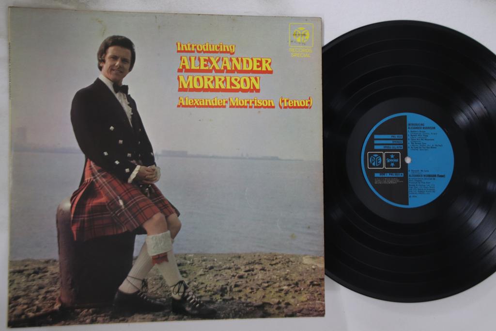 LP Record ALEXANDER MORRISON - Introducing PKL5525 PYE 1974 UK World Music Used