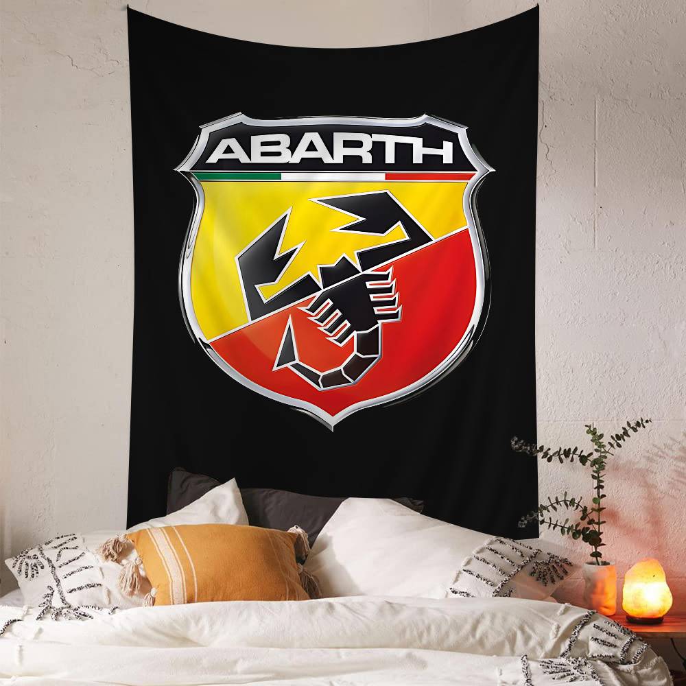 A-AbarthS-S LOGO Cartoon Wandteppich Wandbehang Dekoration Haushalt Heimdekor