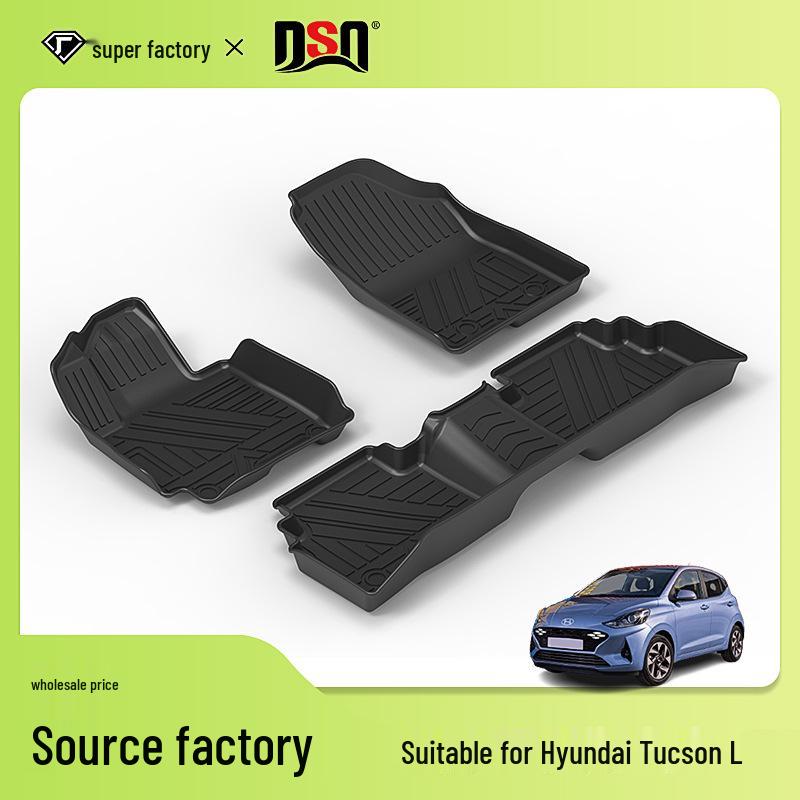 Hyundai Elantra, Sonata, Verna, Mistra TPE Wear-Resistant Car Floor Mats