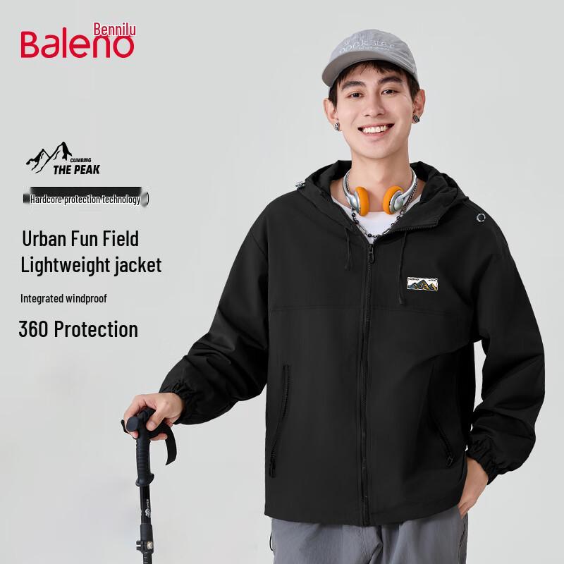 

Baleno Men s 2025 Autumn Hooded Casual Jacket