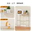 Kitchen Rack, Range Rack, 36-60cm Wide, Steel, Extendable, Over-the-Refrigerator Storage, Multi-Function Kitchen Storage Shelf, Rice Cooker Stand, Ove