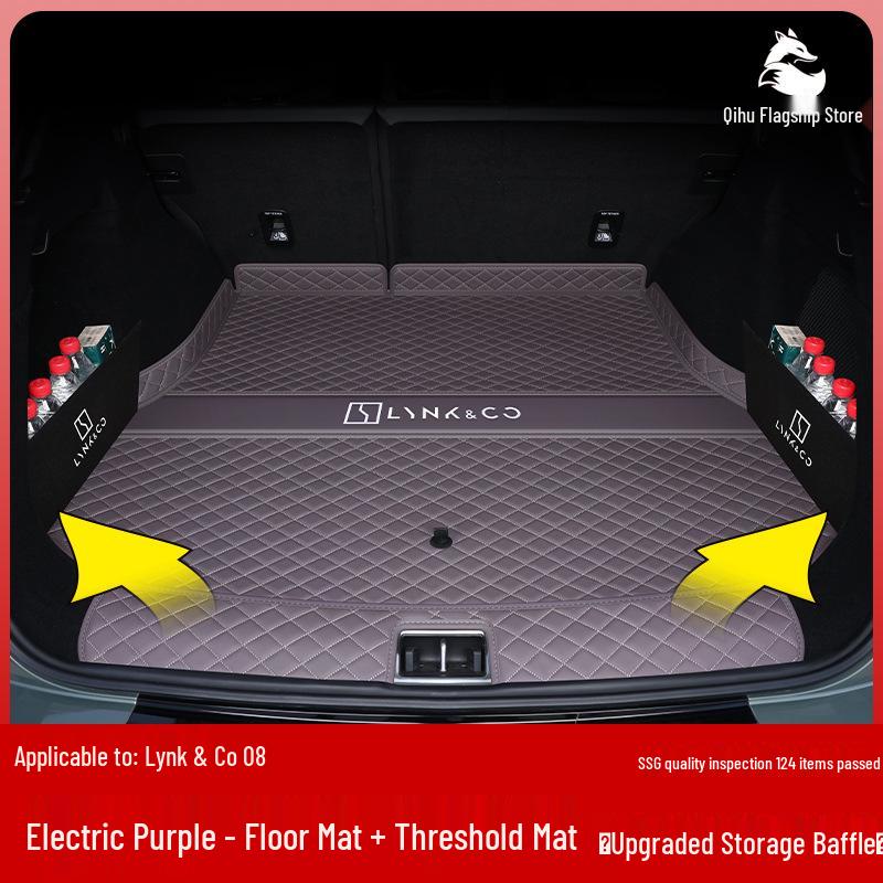 Lynk & Co 08 Full-Coverage Trunk Mat for Interior Decoration