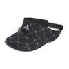 [Adidas Golf] Monogram Golf Visor for Women, Black