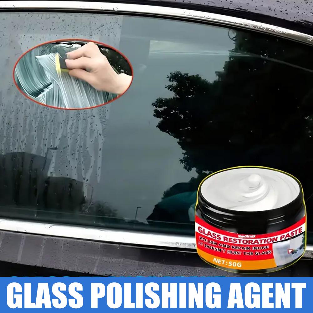Glass Scratch Repair Car Window And Mirror Repair Kit Car Scratch Compound Glass Oil Film Cleaner Glass Polishing Agent