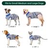 Roupas de Esterilização para Pets Tamanho Grande Médio Filhotes Universal Roupas Cirúrgicas para Pets Anti-lambida Macho e Fêmea Cuidados com o Desmame