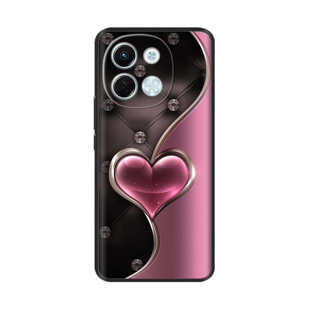 For Tecno Pova 6 Neo 5G Case Cute Flowers Phone Housing Soft Slim TPU Silicone Cover For Tecno Pova6 Pro Pova 6Neo 4G 5G Shells