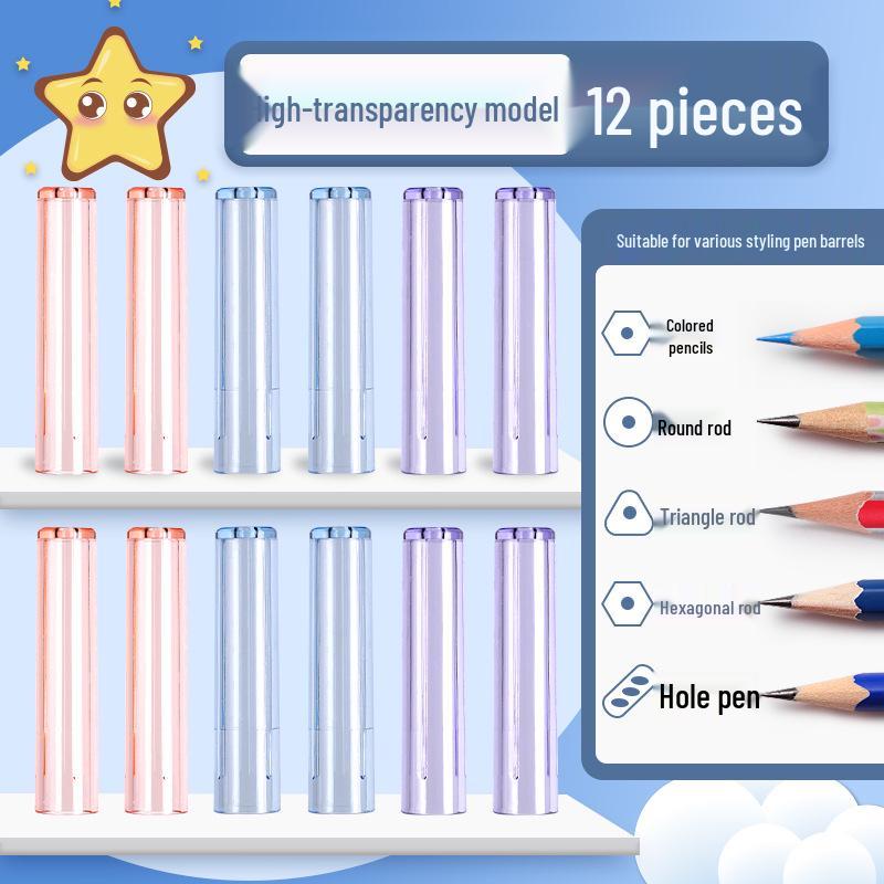 Pencil Cap & Sleeve - Protective Extendable Cover for Students & Beginners