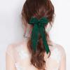 Fashion Fabric Ribbon Bow Hairpin For Women Girls Hair Clips Solid Color Bow Hair Accessories