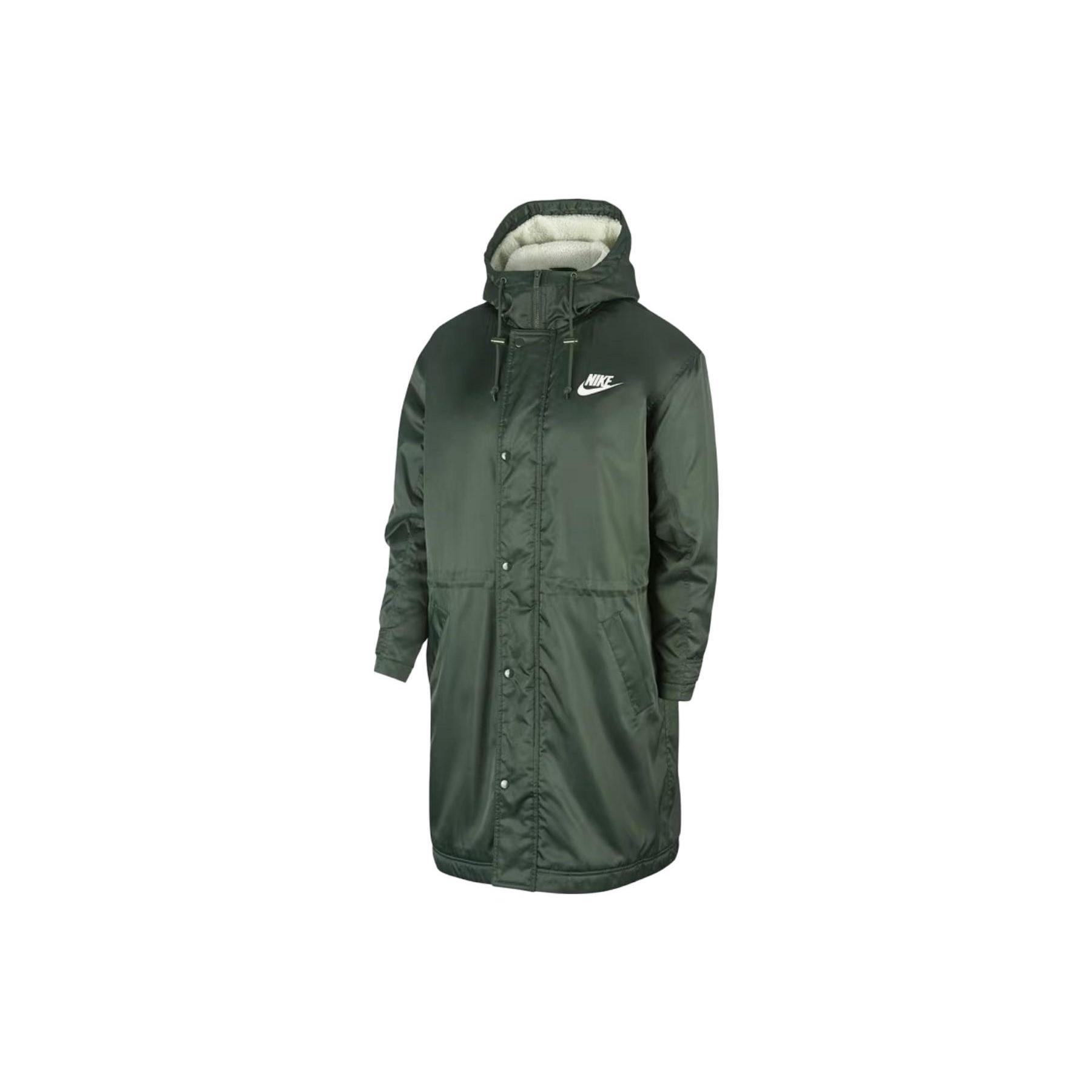 Nike Club Stadium Parka Coat Dark Green Men s BV4695-370 XL