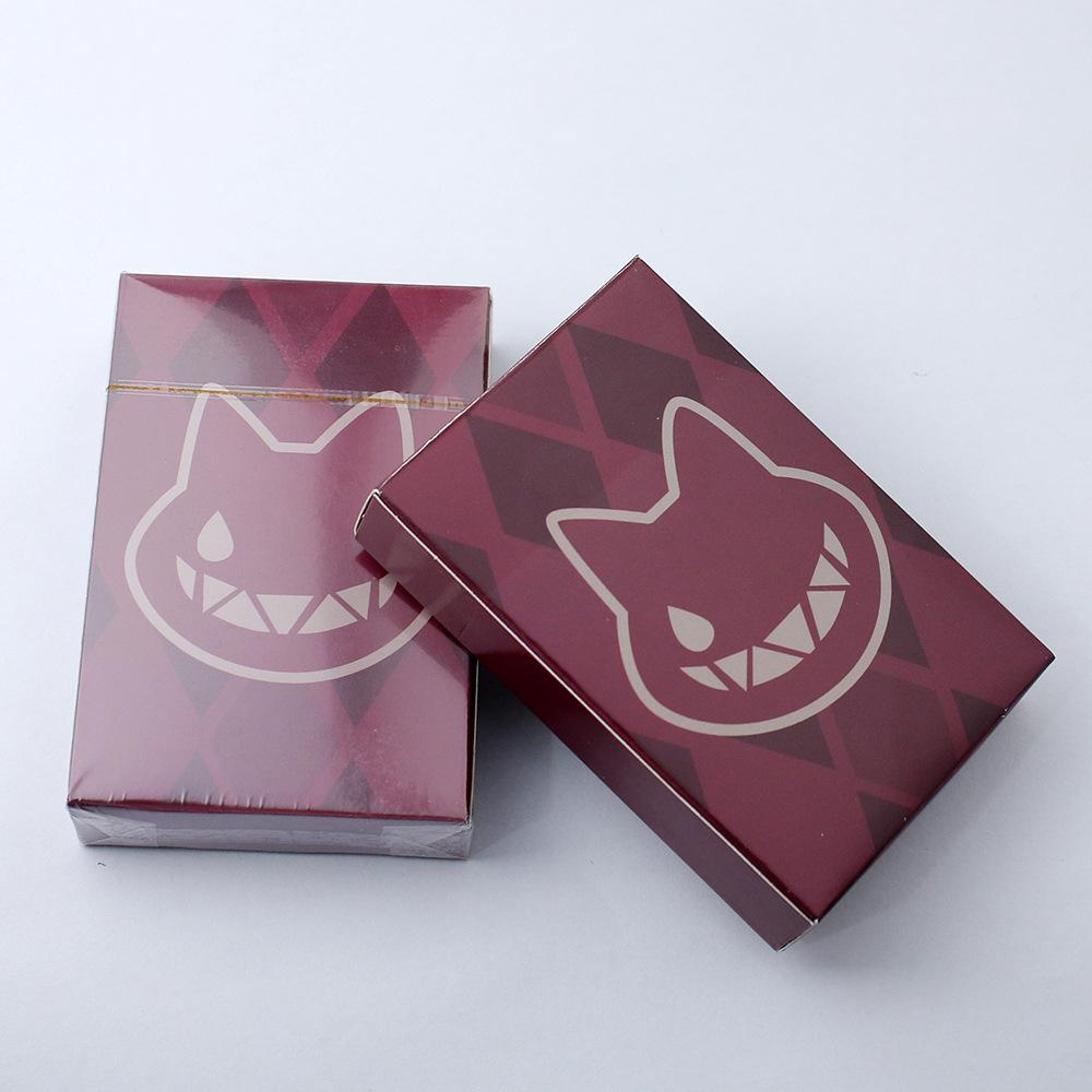 55 piezas Genshin Impact Lyney Cartas de Póker Mágicas Mejor Colección Juego Cosplay Accesorios de Atrezo Juguetes para Fans