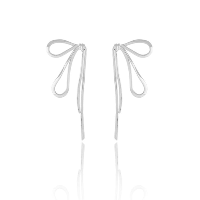 Comelico Atelier Knot Ribbon Earrings