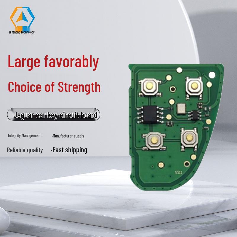 

Плата ключа автомобиля для 2001-2008 Jaguar 4-кнопочный пульт (315/433 МГц) 433MHz Frequency