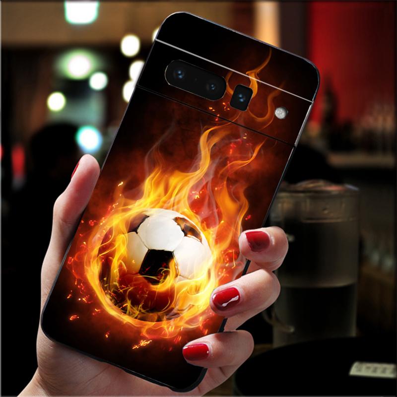 

Phone Case For Google Pixel 10 9 Pro XL 9A 8 7 6 Pro Pixel 8A 7A 6A Pixel 8 7 6 5 Football Sport Field Court Pixel 10 Pro XL