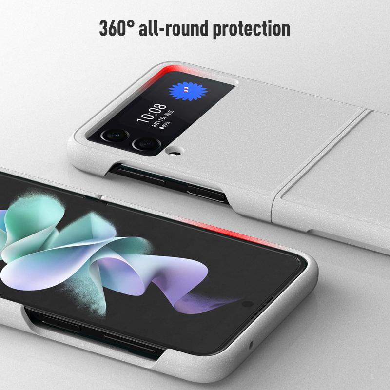 Anti -Scratch Fashion Phone Case For Samsung Galaxy Z Flip 3 5g Flip3 Drop Protection Cover Fudnas For Samsung Z Flip 3 Cases