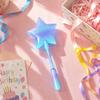 3D Star Shaped Magic Wand Contactless Payment Card Holder Toy with Extendable Handle for Kids and Adults Safe and Convenient Use