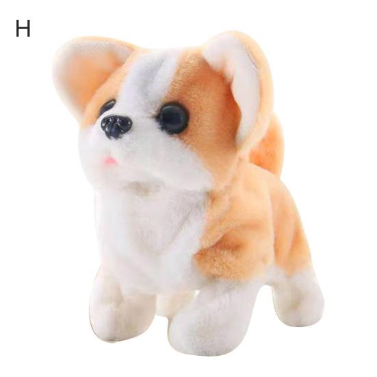 Electric Plush Simulation Teddy Corgi Dog Rabbit Tail Wagging Ass Shaking Toy