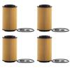 4X Engine Car Oil Filter For W204 C-Class W212 E-Class For Mercedes-Benz OM651 A6511800109