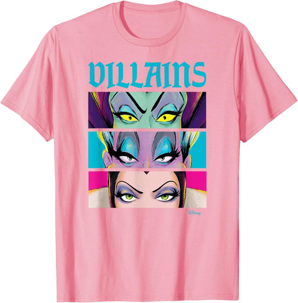 Hot Fashion Disney Villain - Villains Stacked T-Shirt S-4XL Four Seasons Gift