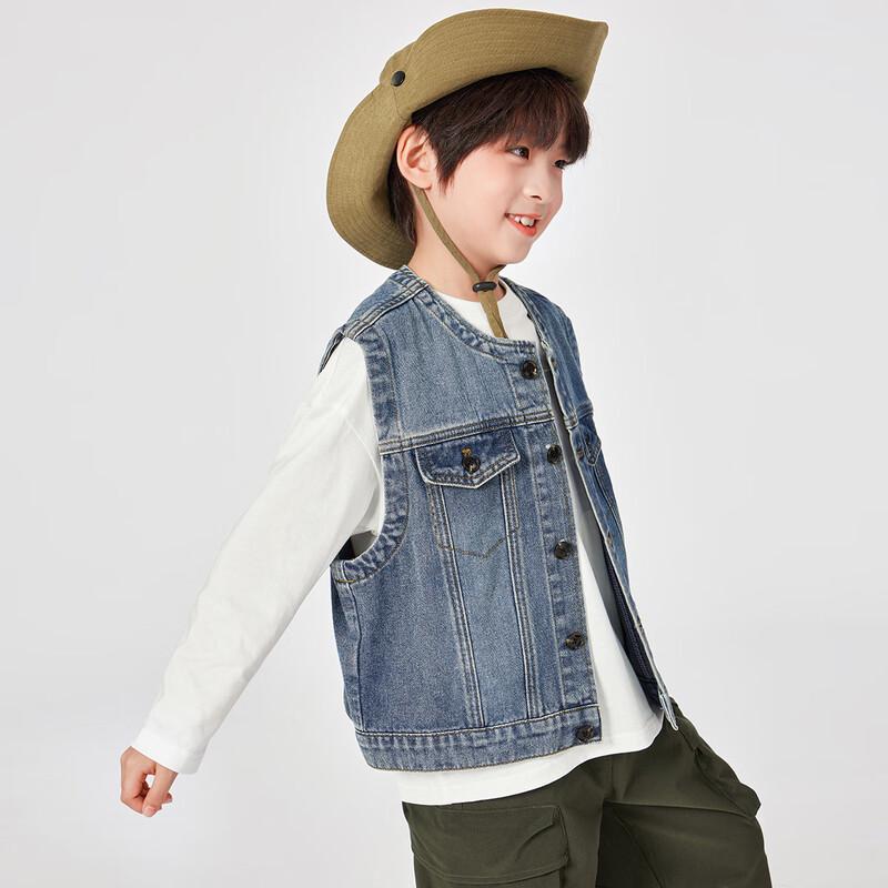 Boys' Casual Denim Vest