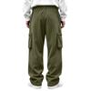 Men's Corduroy Pants with 4 Pockets and Waist, Casual Trousers