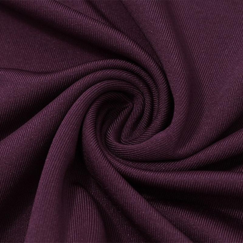 Spring Sexy Deep V-neck Solid Color Long Sleeved Hip Hugging Dress for Women