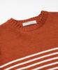 FRIZMWORKS Wool Stripe Relax Knit _ Brick