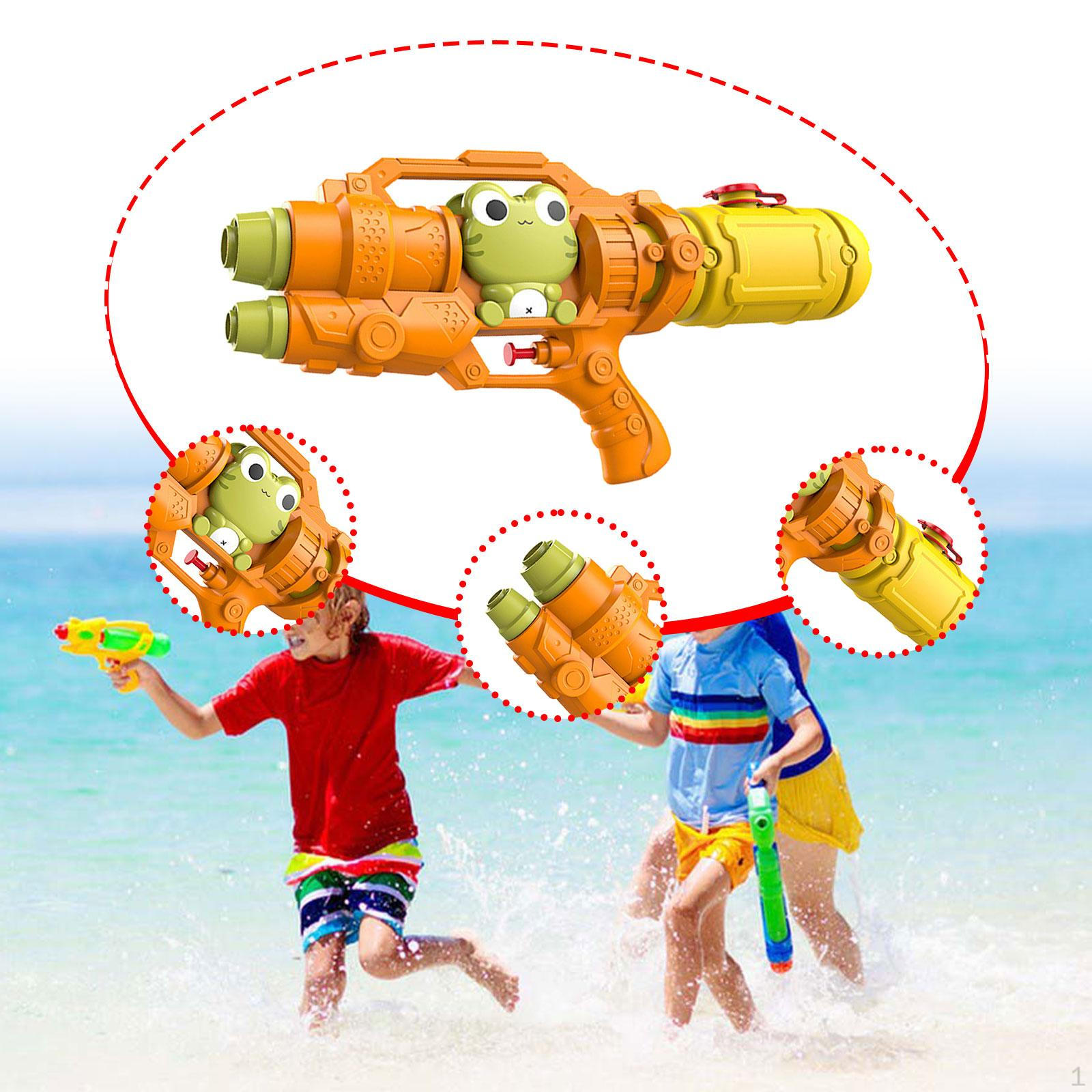 

520ml Water Spray Toy for Summer Fun at Pools And Gardens Orange frog