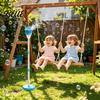 Bubble Machine for Outdoor Use Kids 46 Inch Vertical Maker with Adjustable Height Three-Section Flexible Blower Tube Battery Music Light Toddlers