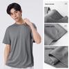Jeanswest Men's Quick Dry Ice Silk Mesh T-Shirt