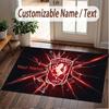 Tappeto Personalizzato Modello FC Twente Stampa Nome Testo Morbido Antiscivolo Tappeto per Pavimento per Decorazione Interna Casa