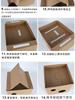Double Layer Corrugated Paper Cat Scratcher Integrated Cat Bed Wear Resistant Cat Claw Grinding Toy