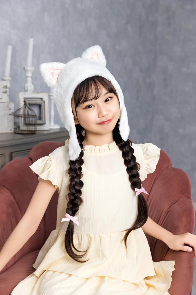 Clearstone Cosplay Halloween Fluffy White Headgear, Cat, Kids,