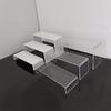 Pabe European Style Acrylic Square Dessert Display Stand Set (3-Piece)