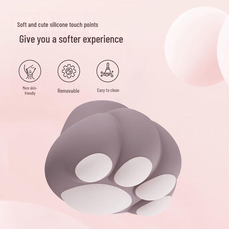 Beurerease Cute Cat Paw Scalp Massager Heads