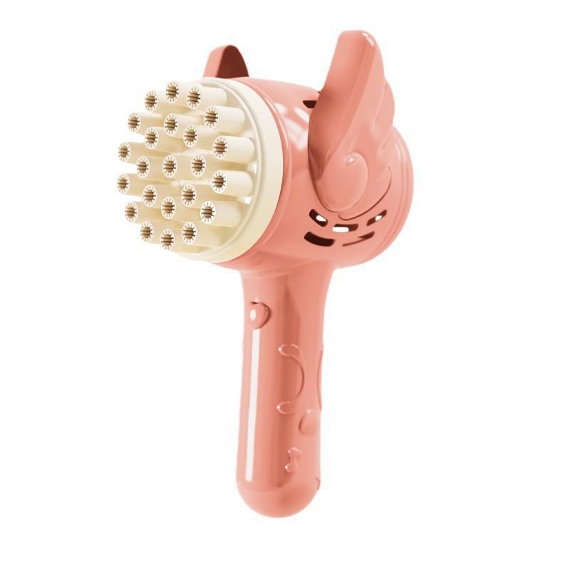 Angel Bubble Machine: 23-Hole Handheld Electric Bubble Gun for Kids