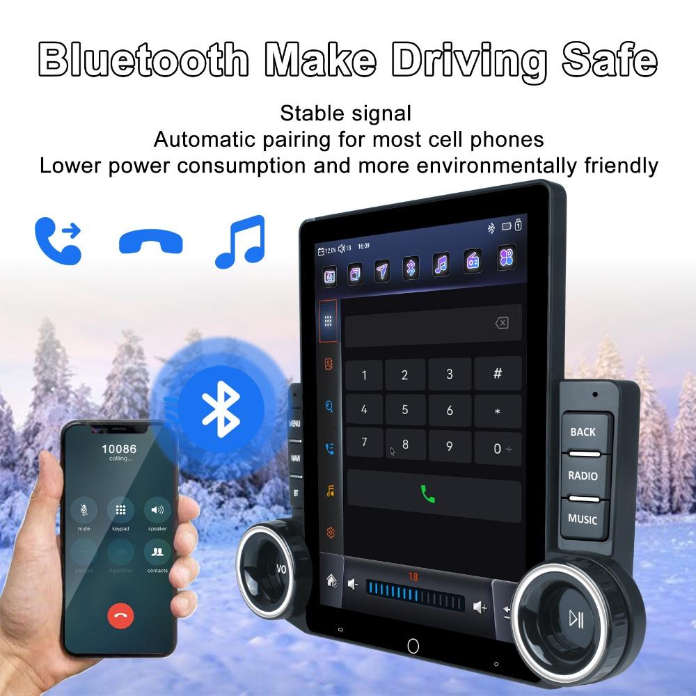 Android 9,7" Vertical Style IPS Bildschirm Autoradio GPS Navigation Multimedia Player