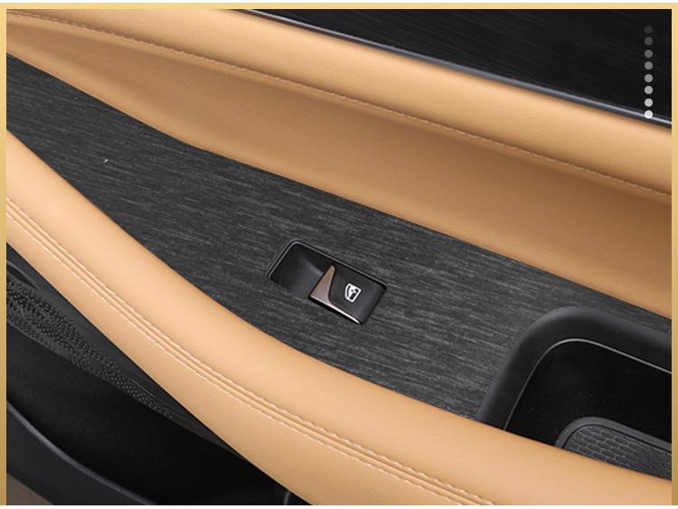 Black Warrior Car Sticker for 21-24 Chang'an UNI-K Interior Modification