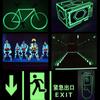 3-15M Leuchtende Klebebänder Selbstklebend Leuchten Notfall-Logo Im Dunkeln Sicherheit Bühnenaufkleber Heimdekoration Partyzubehör Dekorativ